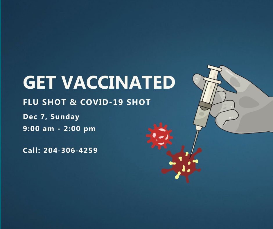 Flu shot and covid shot
